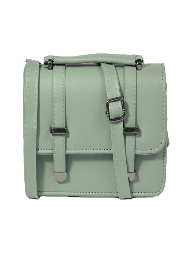 Heartbeat Crossbody Sling Bag for Women | Stylish crossbody sling bag for girls/women (Emreld Green) EMGRN-SRAP-1508 - Image 1